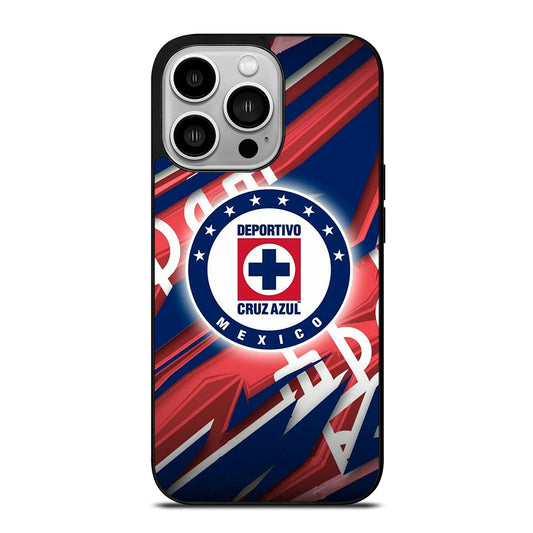 CRUZ AZUL DEPORTIVO SOCCER 2 iPhone 14 Pro Case Cover