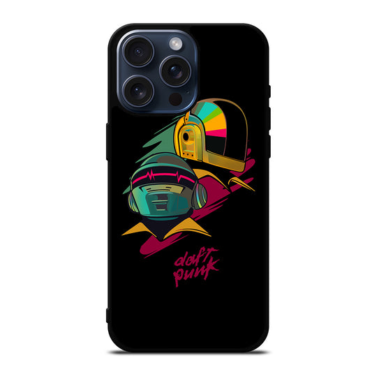DAFT PUNK ART iPhone 15 Pro Max Case Cover