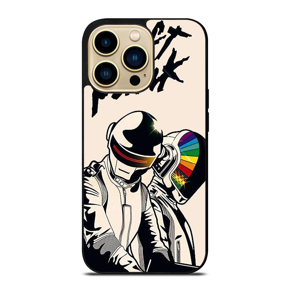 DAFT PUNK CARTOON iPhone 14 Pro Max Case Cover