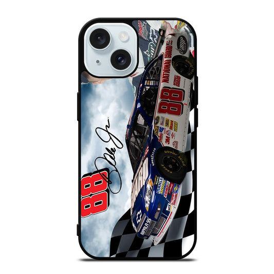 DALE EARNHARDT JR 88 NASCAR 2 iPhone 15 Case Cover