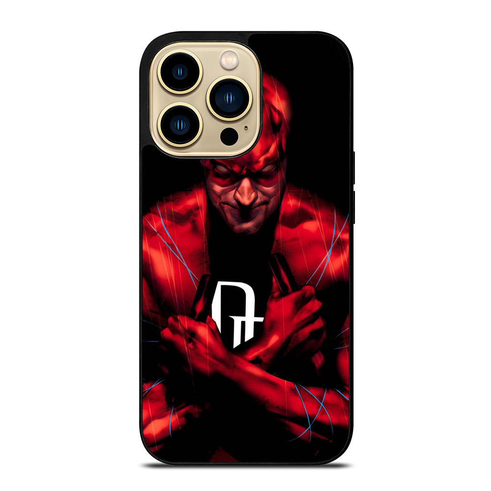 DARE DEVIL MARVEL CARTOON iPhone 14 Pro Max Case Cover