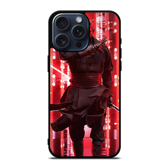 DARTH MAUL VILLAIN iPhone 15 Pro Max Case Cover