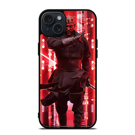DARTH MAUL VILLAIN iPhone 15 Plus Case Cover