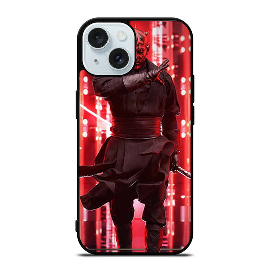 DARTH MAUL VILLAIN iPhone 15 Case Cover
