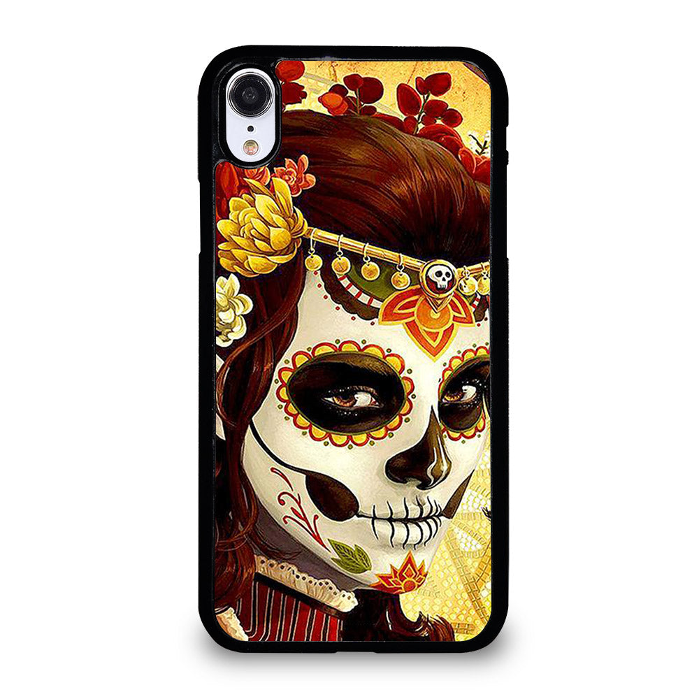 DAY OF THE DEAD ART 1 iPhone XR Case Cover