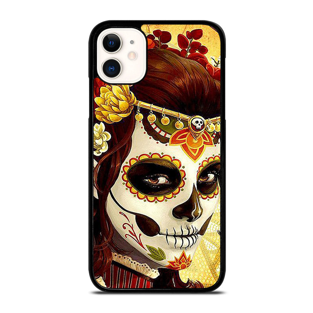 DAY OF THE DEAD ART 1 iPhone 11 Case Cover