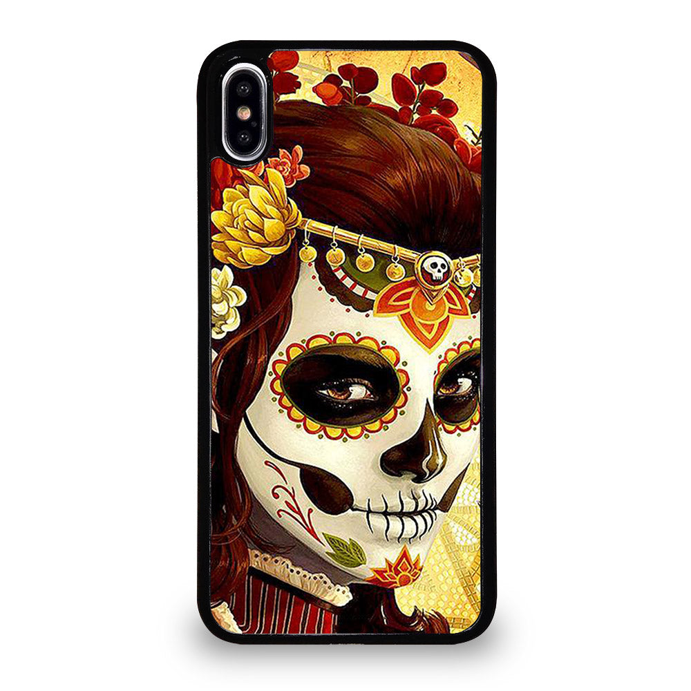 DAY OF THE DEAD ART 1 iPhone XS Max Case Cover