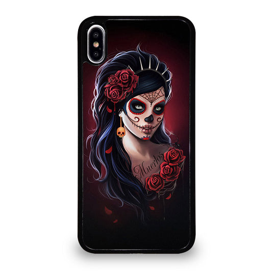DAY OF THE DEAD ART 2 iPhone XS Max Case Cover