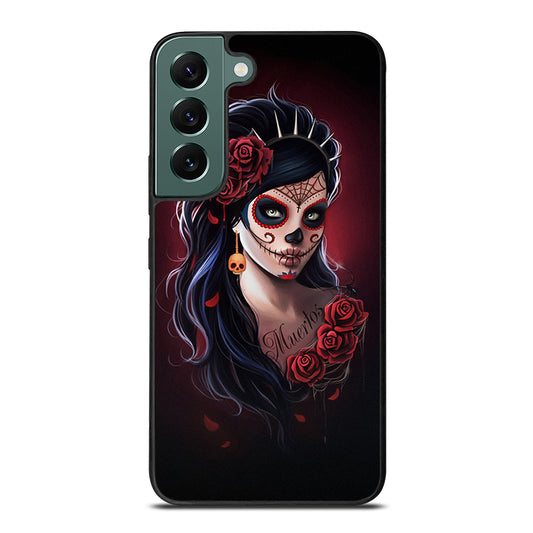 DAY OF THE DEAD ART 2 Samsung Galaxy S22 Case Cover