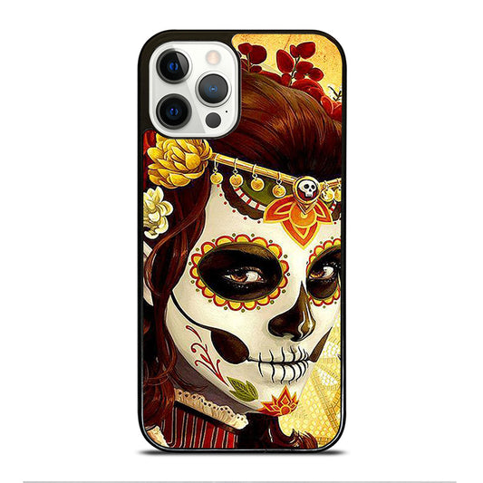 DAY OF THE DEAD ART 1 iPhone 12 Pro Case Cover