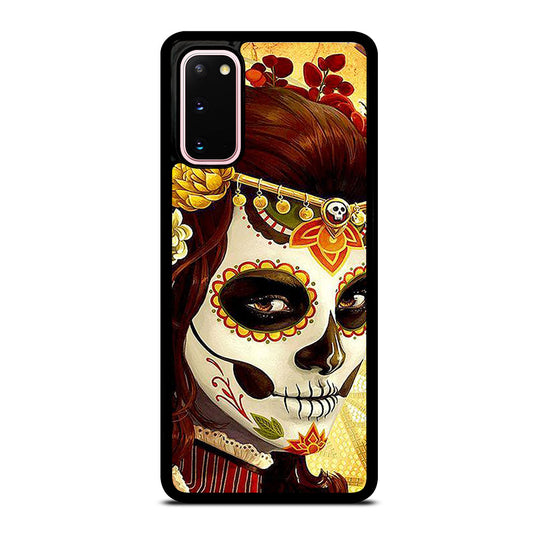 DAY OF THE DEAD ART 1 Samsung Galaxy S20 Case Cover