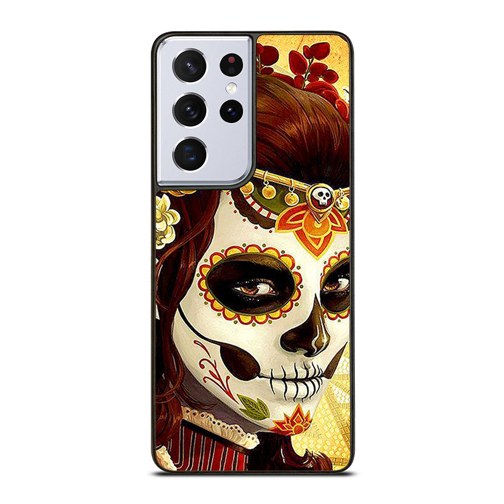 DAY OF THE DEAD ART 1 Samsung Galaxy S21 Ultra Case Cover