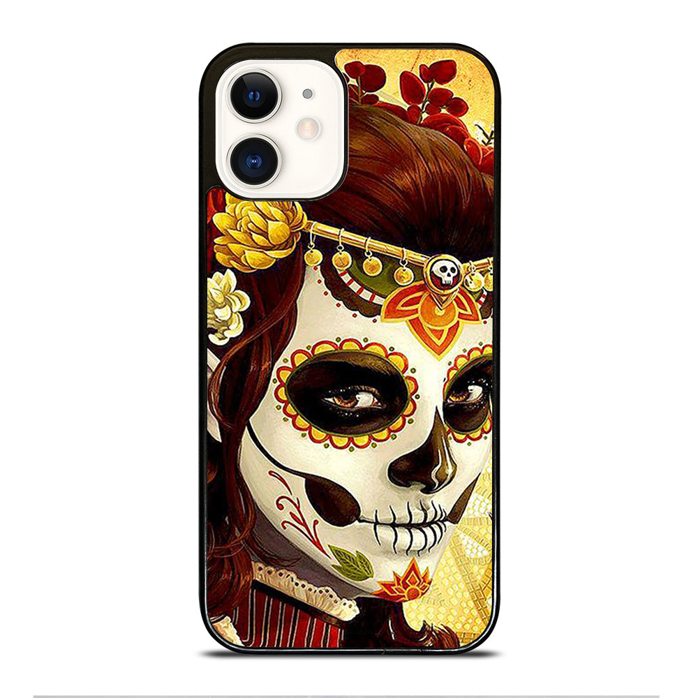 DAY OF THE DEAD ART 1 iPhone 12 Case Cover