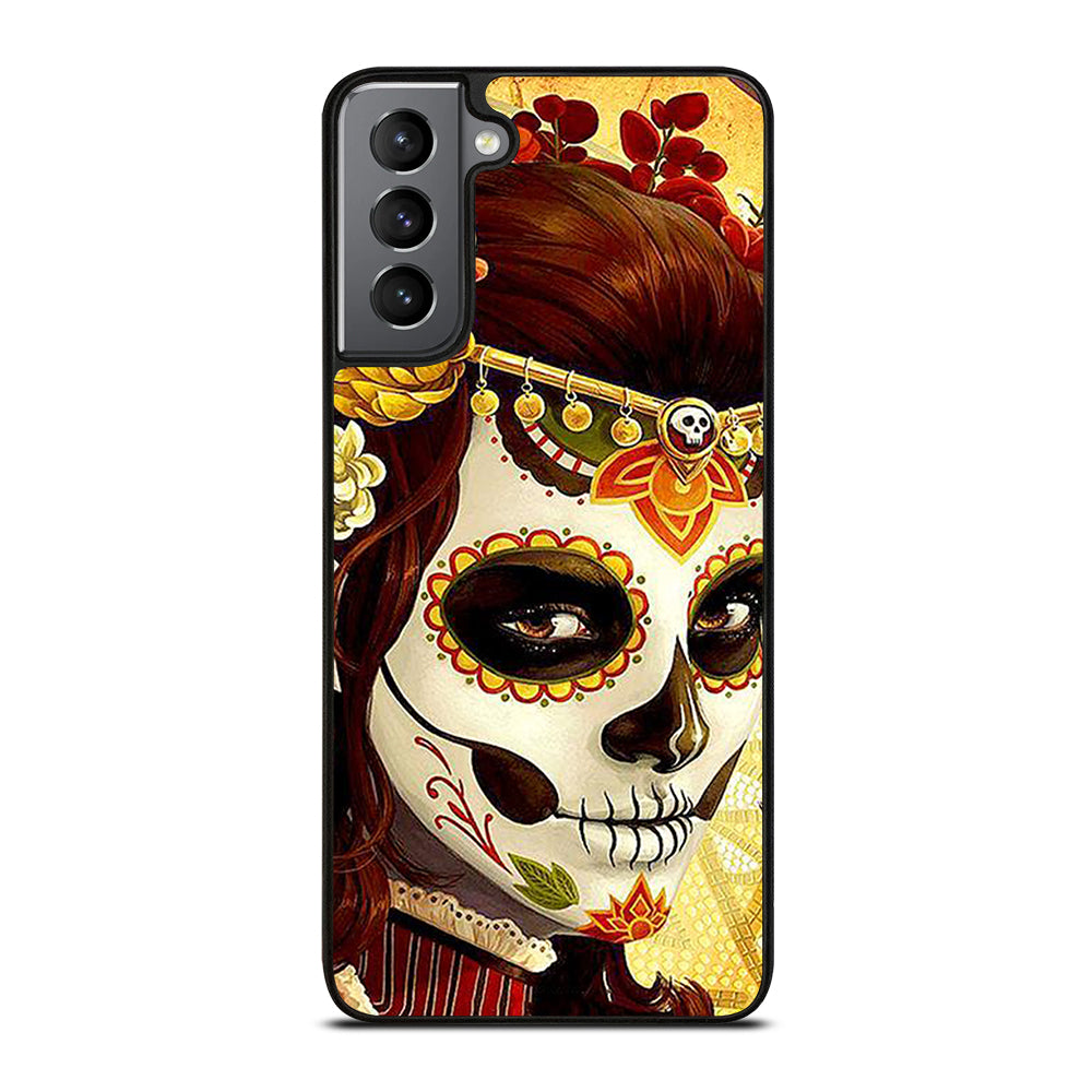 DAY OF THE DEAD ART 1 Samsung Galaxy S21 Plus Case Cover