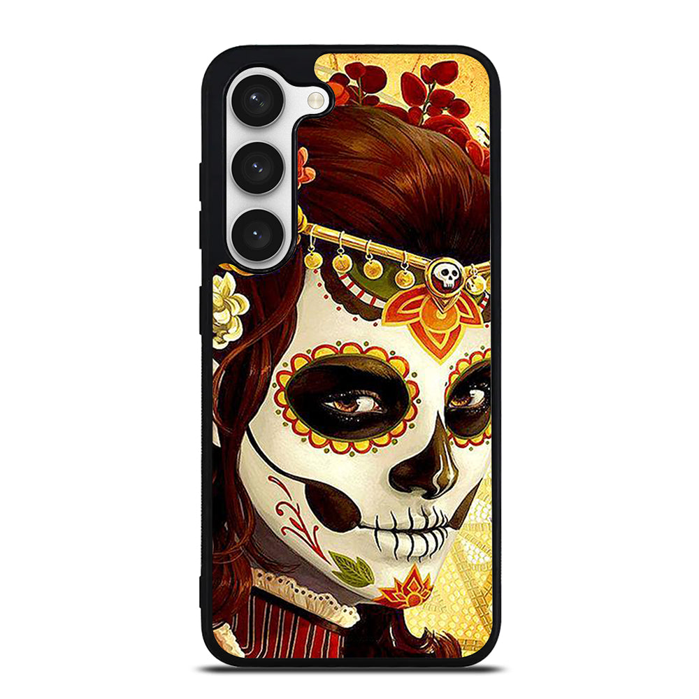 DAY OF THE DEAD ART 1 Samsung Galaxy S23 Case Cover