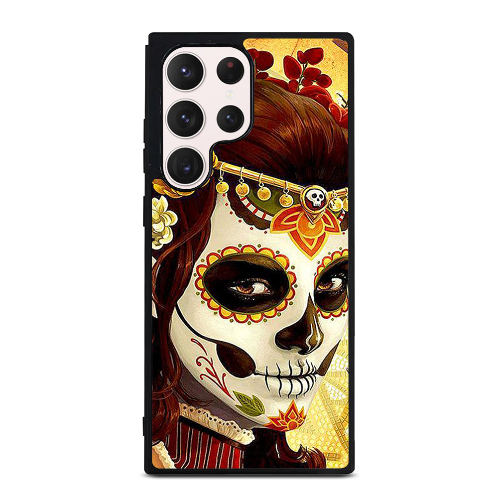DAY OF THE DEAD ART 1 Samsung Galaxy S23 Ultra Case Cover