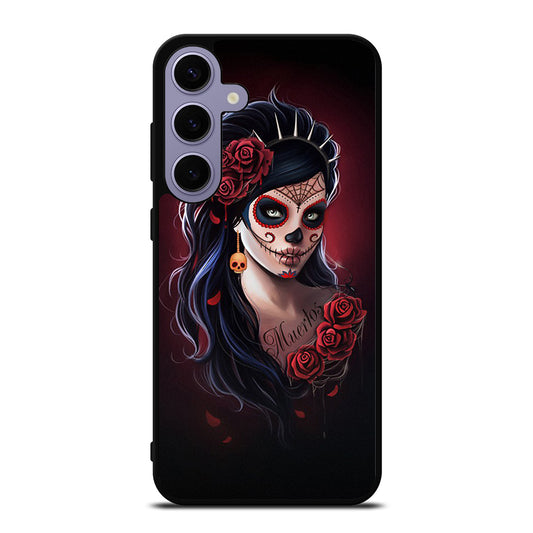 DAY OF THE DEAD ART 2 Samsung Galaxy S24 Plus Case Cover