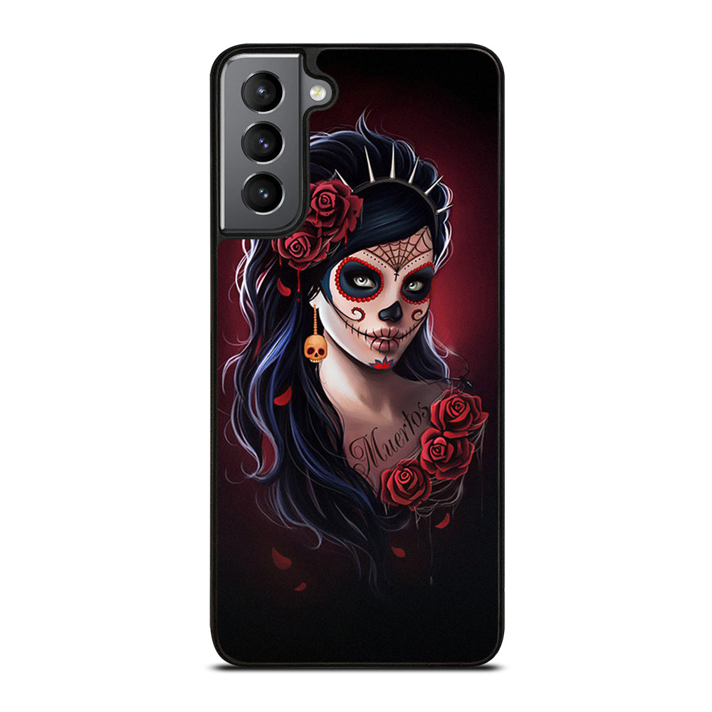 DAY OF THE DEAD ART 2 Samsung Galaxy S21 Plus Case Cover