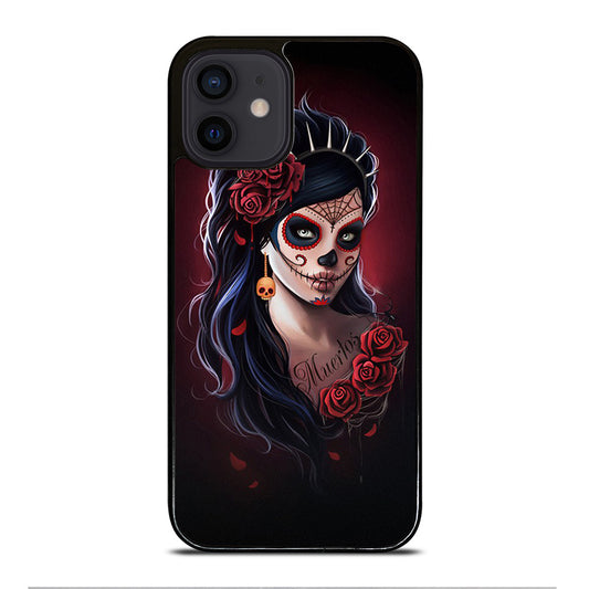 DAY OF THE DEAD ART 2 iPhone 12 Mini Case Cover