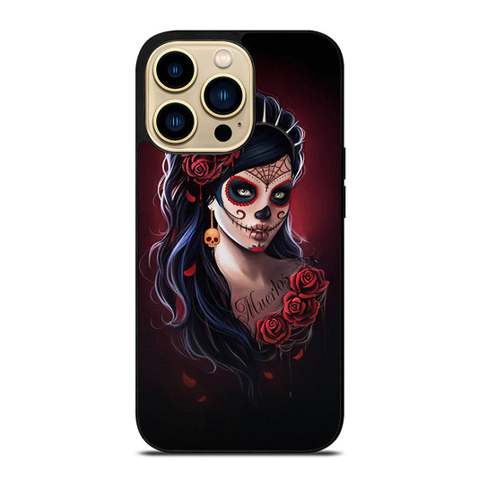 DAY OF THE DEAD ART 2 iPhone 14 Pro Max Case Cover
