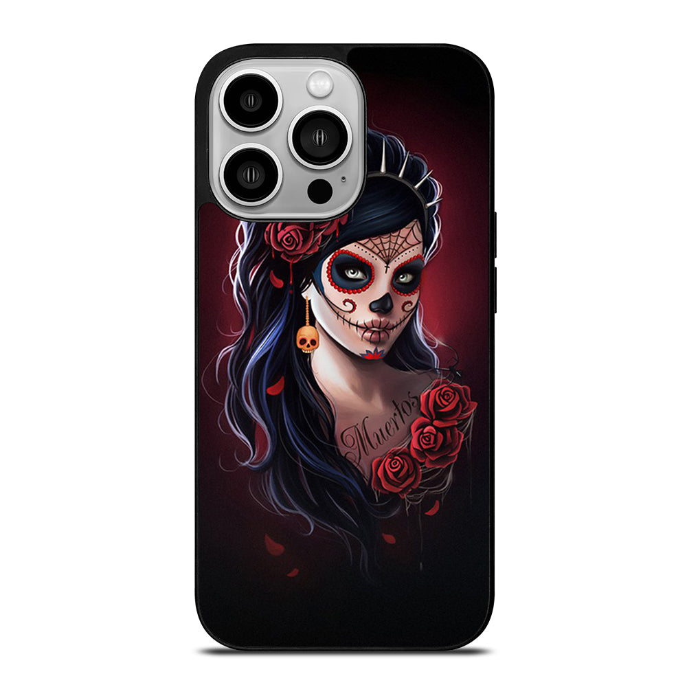DAY OF THE DEAD ART 2 iPhone 14 Pro Case Cover
