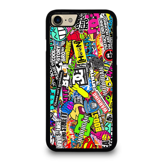 DC STICKER BOMB 1 iPhone 7 / 8 Case Cover