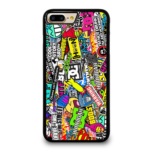 DC STICKER BOMB 1 iPhone 7 / 8 Plus Case Cover