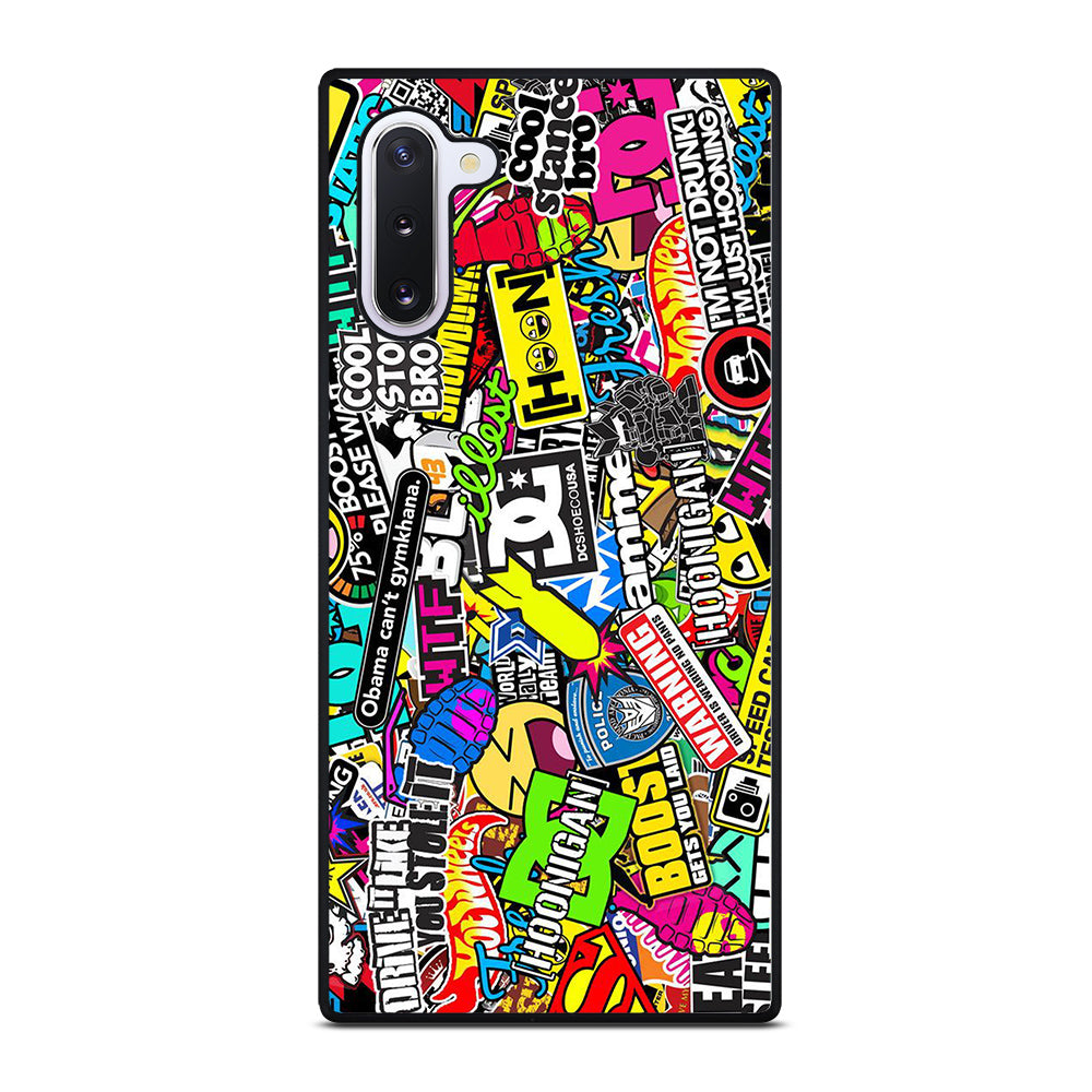 DC STICKER BOMB 1 Samsung Galaxy Note 10 Case Cover