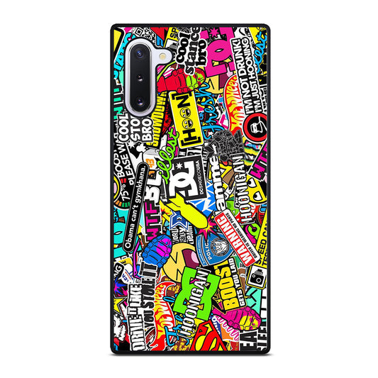 DC STICKER BOMB 1 Samsung Galaxy Note 10 Case Cover