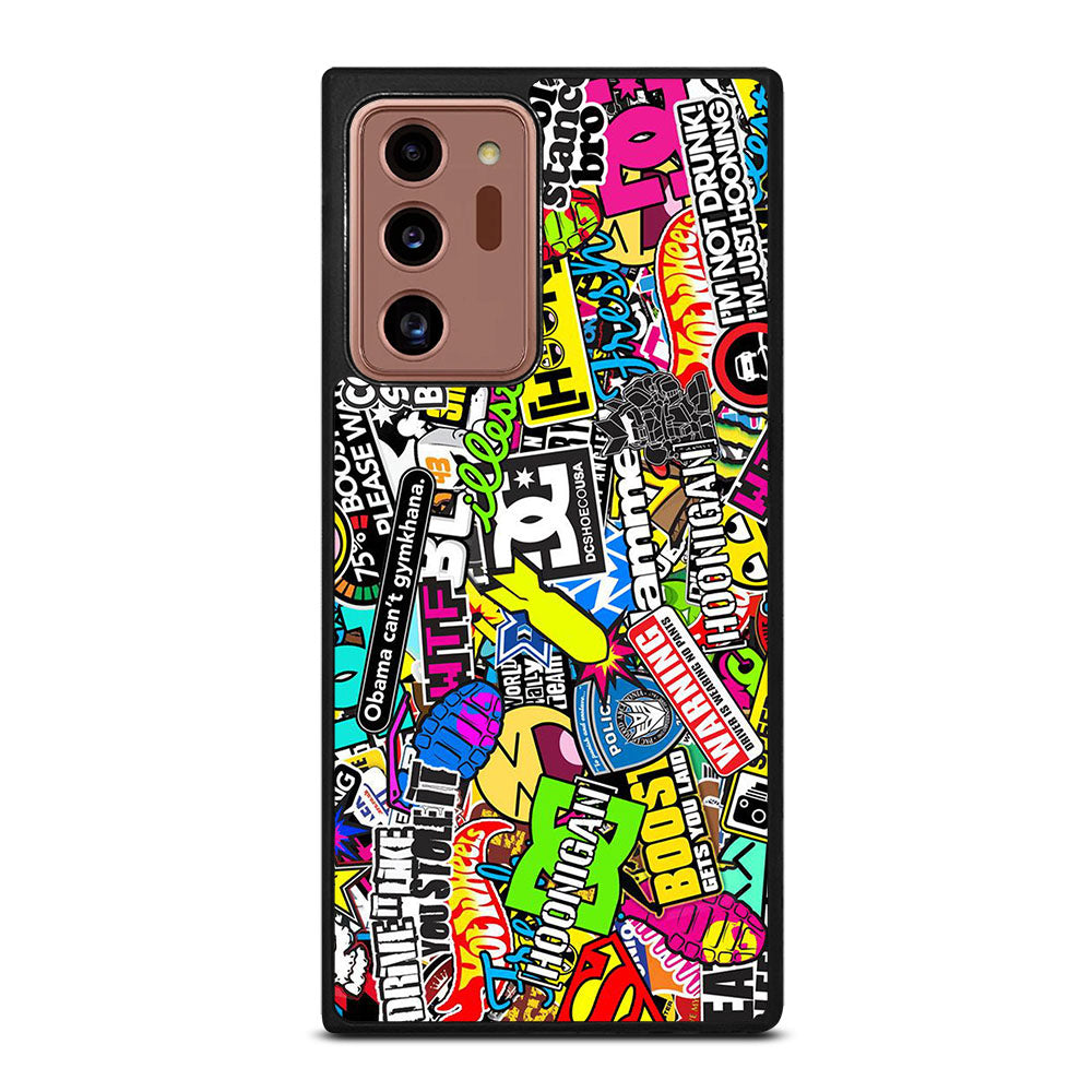 DC STICKER BOMB 1 Samsung Galaxy Note 20 Ultra Case Cover