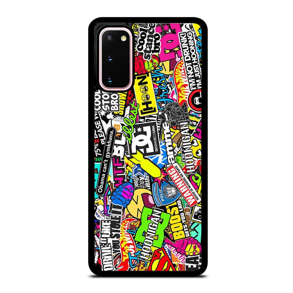 DC STICKER BOMB 1 Samsung Galaxy S20 Case Cover