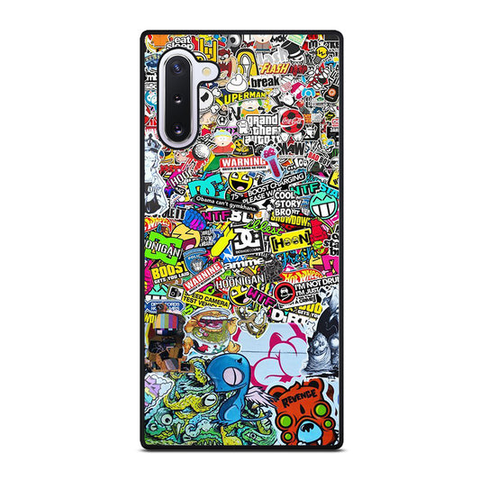 DC STICKER BOMB 2 Samsung Galaxy Note 10 Case Cover