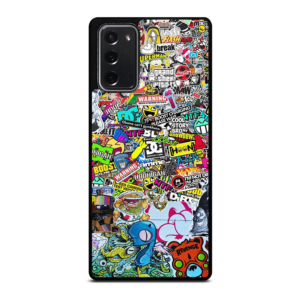 DC STICKER BOMB 2 Samsung Galaxy Note 20 Case Cover