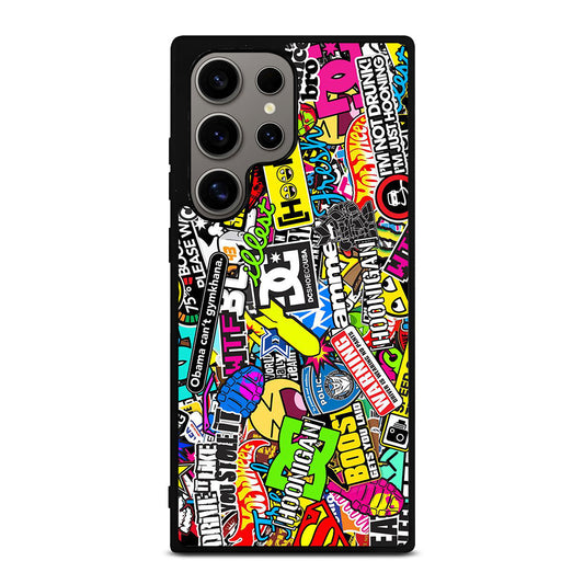 DC STICKER BOMB 1 Samsung Galaxy S24 Ultra Case Cover
