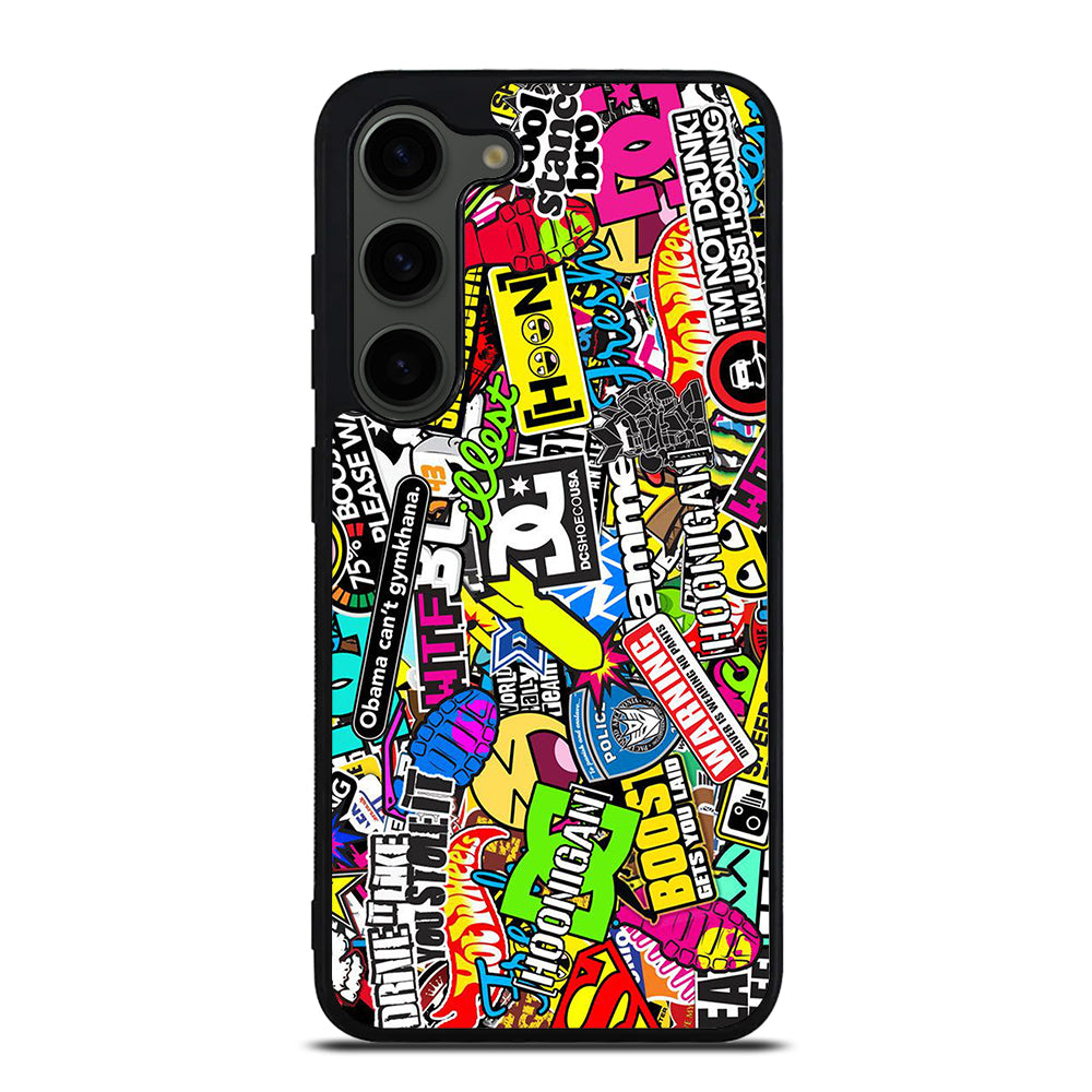 DC STICKER BOMB 1 Samsung Galaxy S23 Plus Case Cover