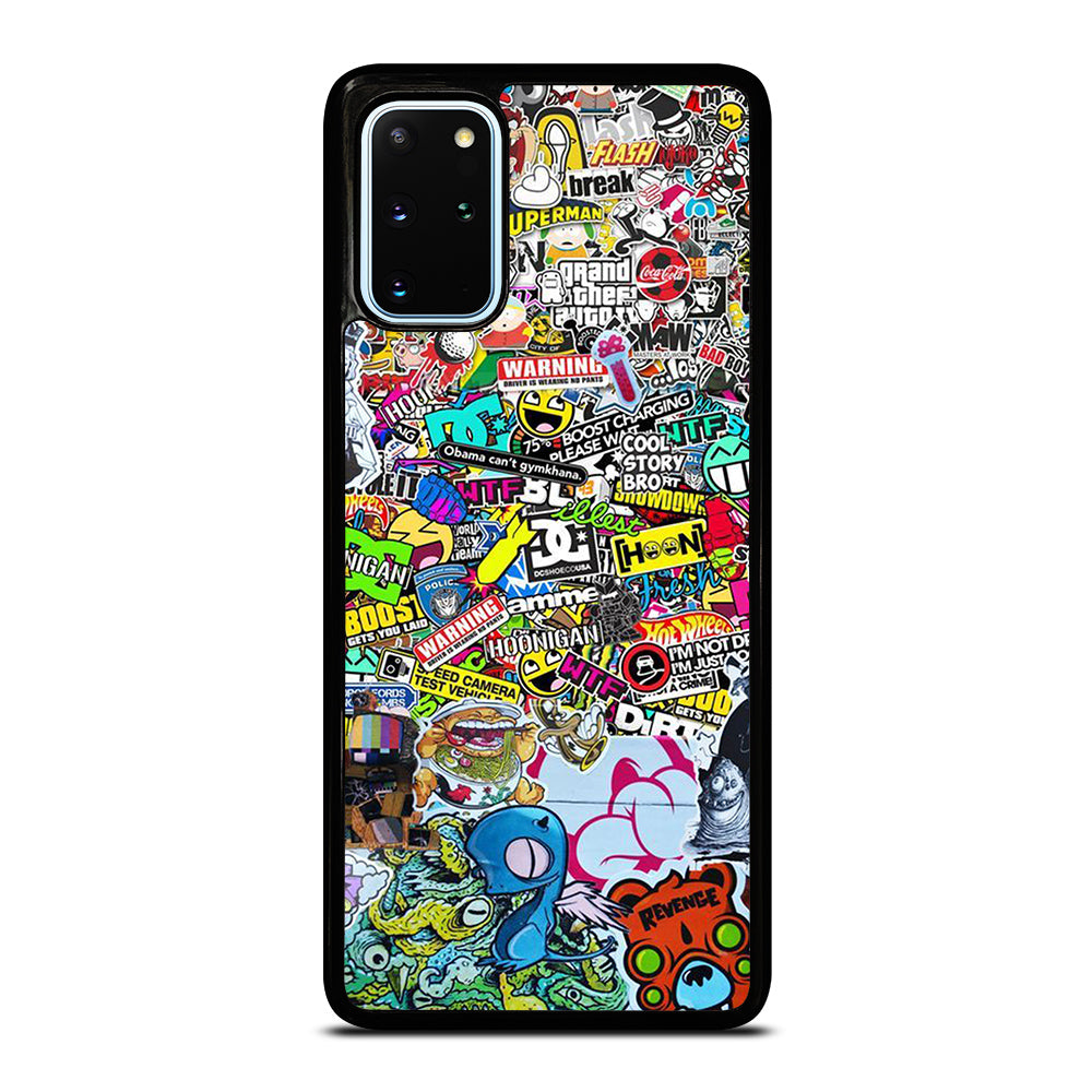 DC STICKER BOMB 2 Samsung Galaxy S20 Plus Case Cover