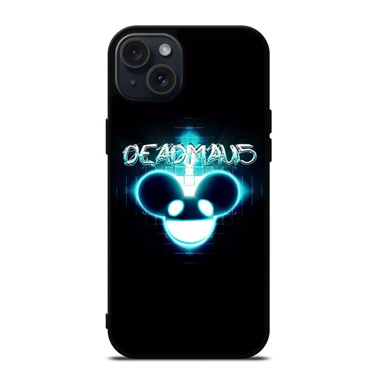 DEADMAU5 BLACK LOGO iPhone 15 Plus Case Cover