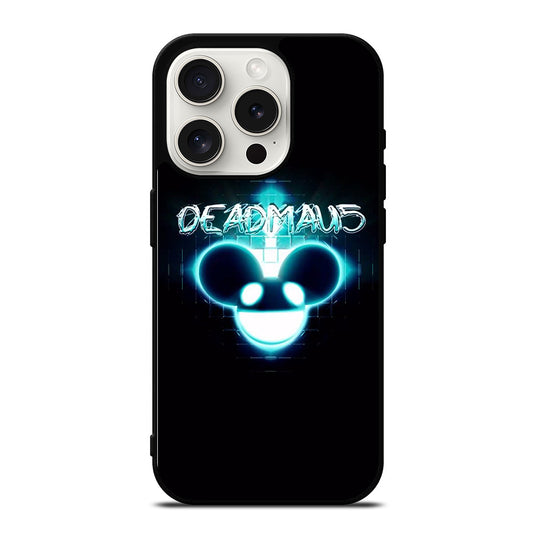 DEADMAU5 BLACK LOGO iPhone 15 Pro Case Cover