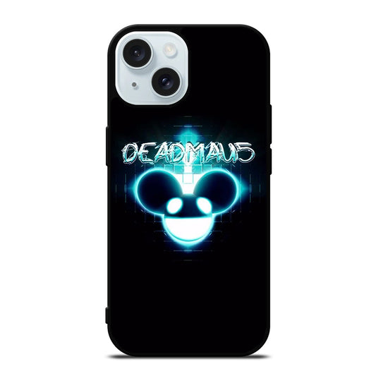 DEADMAU5 BLACK LOGO iPhone 15 Case Cover
