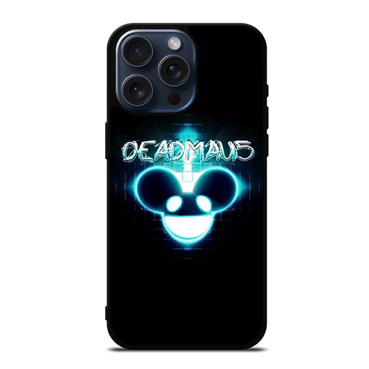 DEADMAU5 BLACK LOGO iPhone 15 Pro Max Case Cover