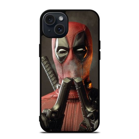 DEADPOOL MARVEL SUPERHERO iPhone 15 Plus Case Cover