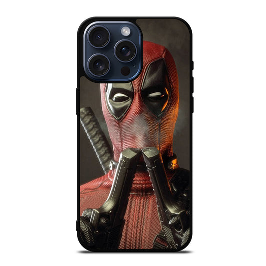 DEADPOOL MARVEL SUPERHERO iPhone 15 Pro Max Case Cover
