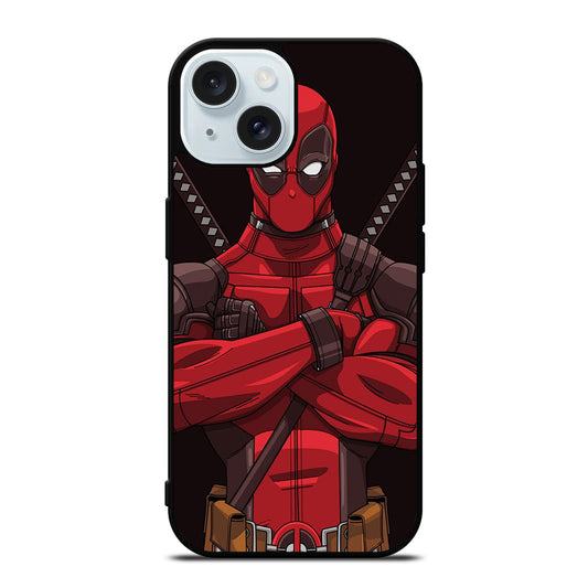 DEADPOOL SUPERHERO 2 iPhone 15 Case Cover