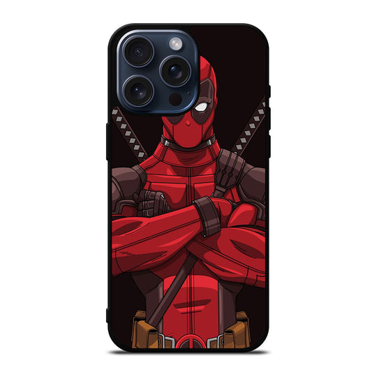 DEADPOOL SUPERHERO 2 iPhone 15 Pro Max Case Cover