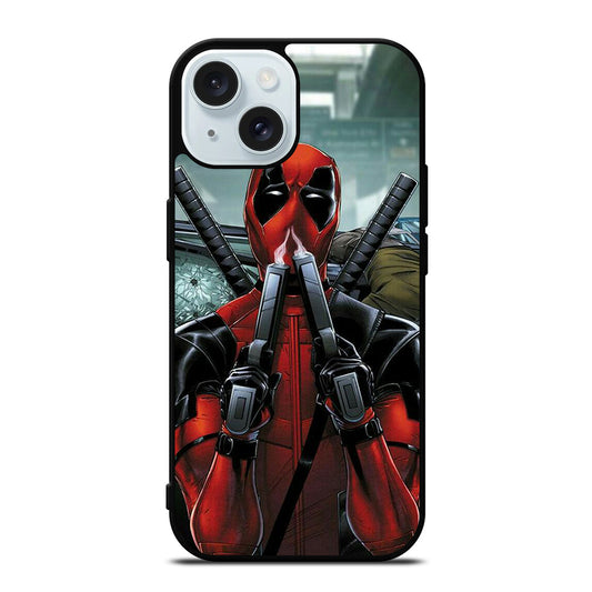 DEADPOOL SUPERHERO 3 iPhone 15 Case Cover