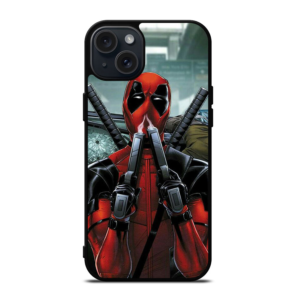 DEADPOOL SUPERHERO 3 iPhone 15 Plus Case Cover