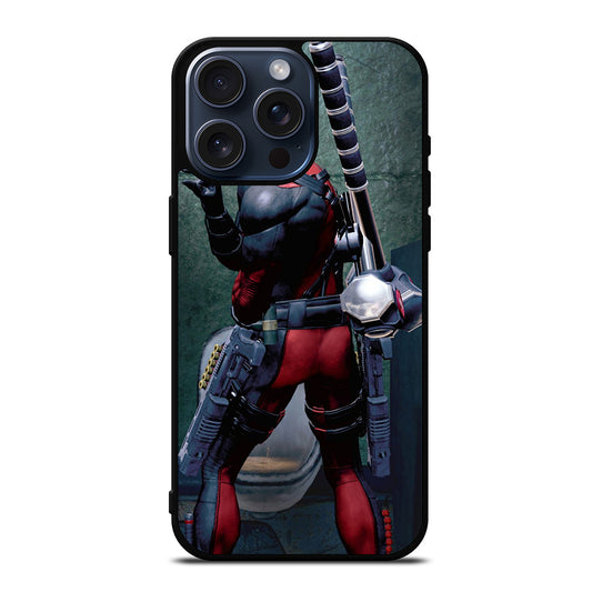 DEADPOOL SUPERHERO iPhone 15 Pro Max Case Cover