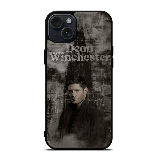 DEAN WINCHESTER SUPERNATURAL ART iPhone 15 Plus Case Cover