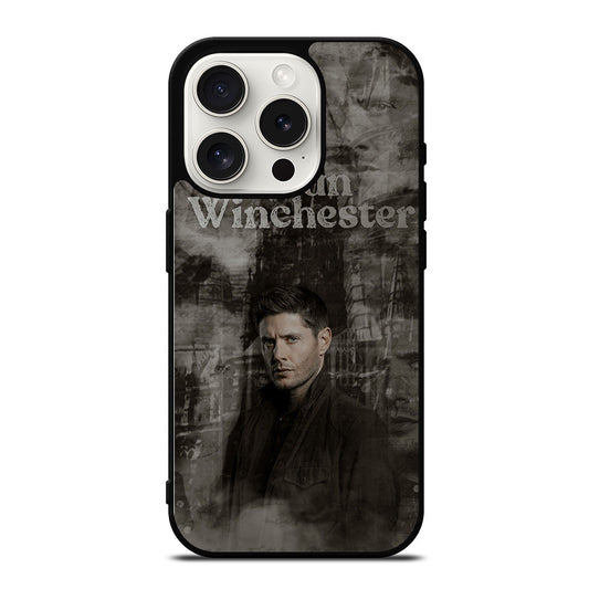 DEAN WINCHESTER SUPERNATURAL ART iPhone 15 Pro Case Cover
