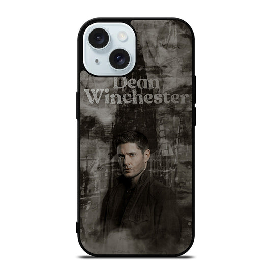 DEAN WINCHESTER SUPERNATURAL ART iPhone 15 Case Cover